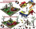 Custom Lego City Modular Park Instructions 10182 10185