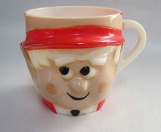 vintage plastic keebler cookie elf mug  7