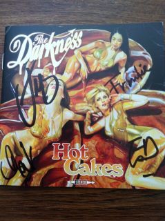 Hot Cakes cd the Darkness signed autographed