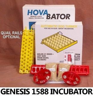 HovaBator Genesis Egg Incubator  Turner  Candler  Feeder Kit 