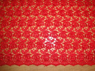 guipure lace fabric in Fabric