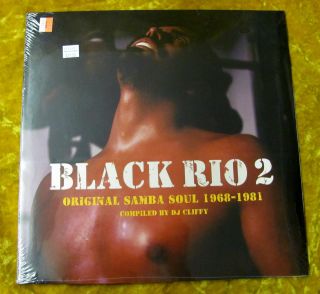 Black Rio 2   Samba Soul 1968 1981, DJ Cliffy 2LP STRUT045LP   NEW 