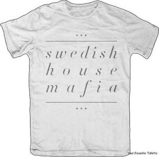 Swedish House Mafia Underline Name Officially Licensed Slim Fit Shirt 