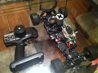Hpi Nitro Super Rs4 With Remote And Receiver Needs Pull Start.