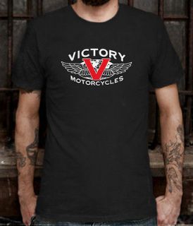 NEW VICTORY USA Motorcycles Muscle T shirt Tee Size L (S to 3XL av)