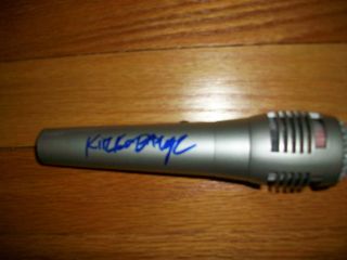 Kirko Bangz Drank in my Cup (Jay Z, Nas) Signed Autographed Microphone 