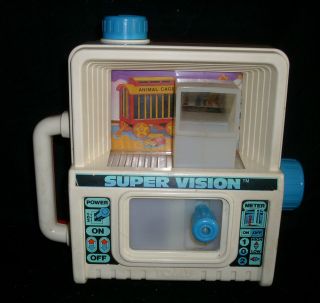 VINTAGE 1980s TOMY SUPER VISION KIDS TOY VIEWING MACHINE EDUCATIONAL 