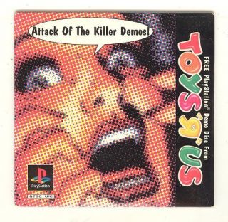 Toys R Us   Attack of The Killer Demos (playstation ps1) game promo 