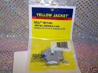 Yellow Jacket, GAUGE SET HANDLES, METAL,With Screw for Ritchie Series 