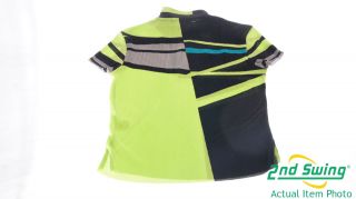NEW Jamie Sadock Womens 1/4 Zip Short Sleeve Golf Polo Shirt Small 