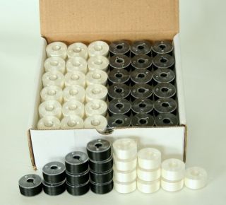 NEW 144 PREWOUND BOBBINS FOR JANOME BROTHER BABYLOCK EMBROIDERY 