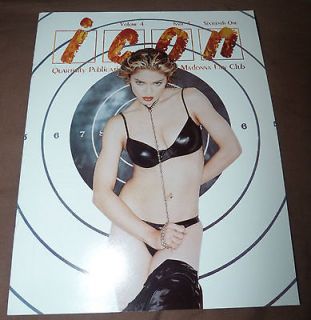 MADONNA * ICON FAN CLUB MAGAZINE * NO 17 * ISSUE 4 * VOLUME 4 *1994 