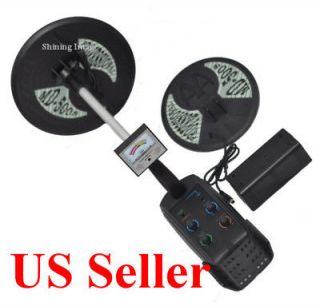 Pro Metal Detector Treasure Hunter with 2 Search Coils si 5 MD 5008