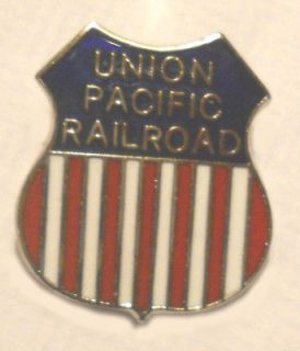 Union Pacific Railroad Hat Pin RR Train Railway