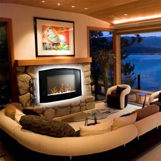 wall mount electric fireplace in Fireplaces