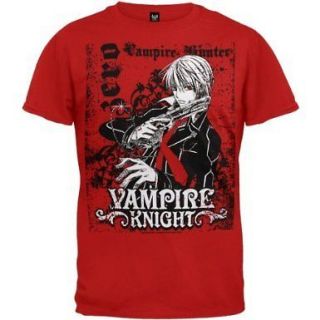 vampire knight zero vampire hunter red mens t shirt