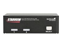StarTech SV231DDVDUA 2 Ports External KVM audio USB switch