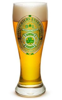 FIREFIGHTER EXTRA STOUT 23OZ PILSNER GLASS