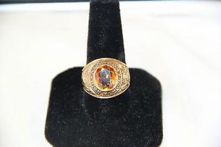 11.1 Grams HJ 10K Gold 1967 Alameda High School Class Ring Chipped 