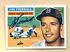 2002 Topps Archives JIMMY PIERSALL Auto 1956 SP Red Sox