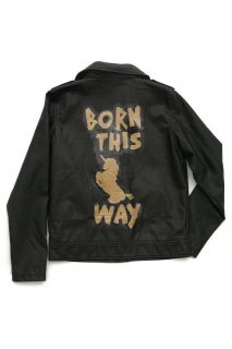 lady gaga born this way limited edition replica moto jacket