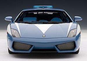 18 Lamborghini Gallardo LP560 4 Police Car Autoart Diecast 