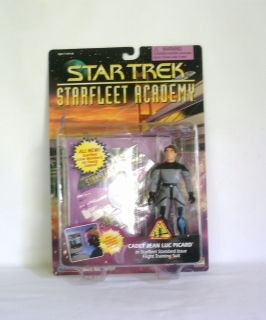 STAR TREK Starfleet Academy Cadet Jean Luc Picard Flight Suit Figure 