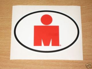 ironman triathlon stickers