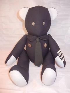   Police Officer Teddy Bear In Uniform, LAPD Badge,Ironwood Creations