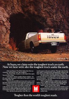 1984 Isuzu Pup Truck Classic Advertisement Ad P60