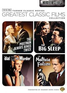 TCM Greatest Classic Films Murder Mysteries DVD, 2009, 2 Disc Set 