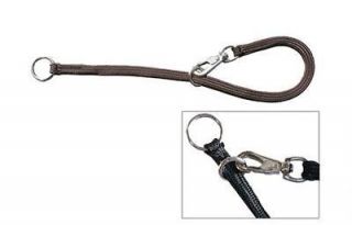 resco 12 braided nylon dog snap choke collar black time