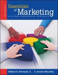 Essentials of Marketing Inventory Prepacks by E. Jerome McCarthy and 