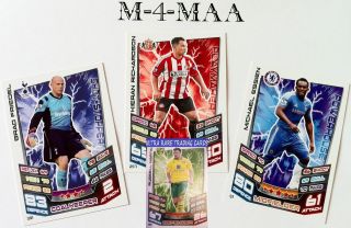 MATCH ATTAX 2012/13 Choose Your ERROR 2013 Limited Cards 12 13