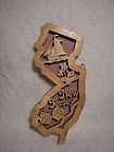 Handmade NEW scroll Saw Offical State New Jersey