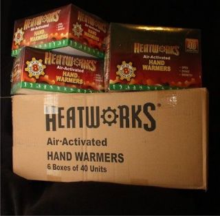 120 PAIR240 TOTAL HAND WARMERS SHIPS ASAPAIR ACTIVATED 