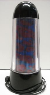 Electonic Lava Lamp Pattern Light Large Purple and Red Works Great
