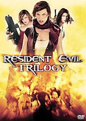 Resident Evil Resident Evil Apocalypse Resident Evil Extinction DVD 