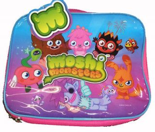 LUNCH BAG Disney MOSHI MONSTERS school Insulated Cool box NEW 