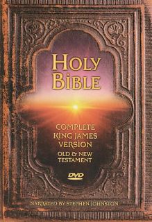 Holy Bible King James Version   Complete Bible DVD, 2003, 2 Disc Set 