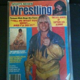   Review Wrestling Magazine July 1981 Tommy Rich Womens Apartment Girls