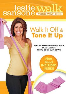 Leslie Sansone Walk Your Way Thin   Walk It Off and Tone It Up DVD 