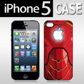 Rare  Iron Man Tony Stark The Avengers Apple Logo for APPLE iPhone 