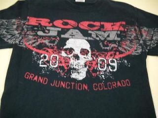 Rock Jam Colorado 2009 Huey Lewis, Chickenfoot, Saving Avel, T Shirt 