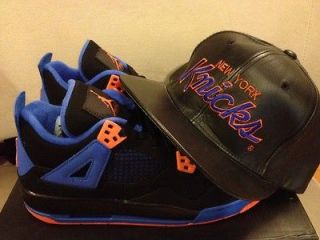 NIKE AIR JORDAN CAVS CAVS RETRO 4 IV KNICKS NY NEW YORK sz 6.5 6.5Y