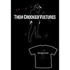 Them Crooked Vultures   White Logo   New   T Shirt   Var Szs 