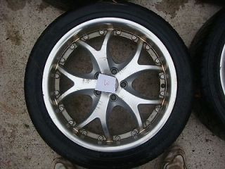 Forte alloy rims with Sumitomo tires 225/45ZR17 Dealer fitted to 03 