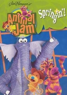 JIM HENSONS ANIMAL JAM   SPRINGIN   NEW DVD