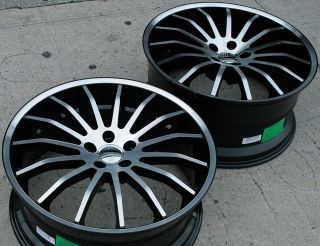 giovanna martuni 20 black rims wheels 350z staggered time left