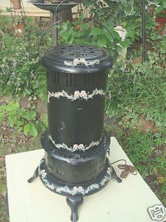 vintage black perfection kerosene heater stove electric shabby returns 